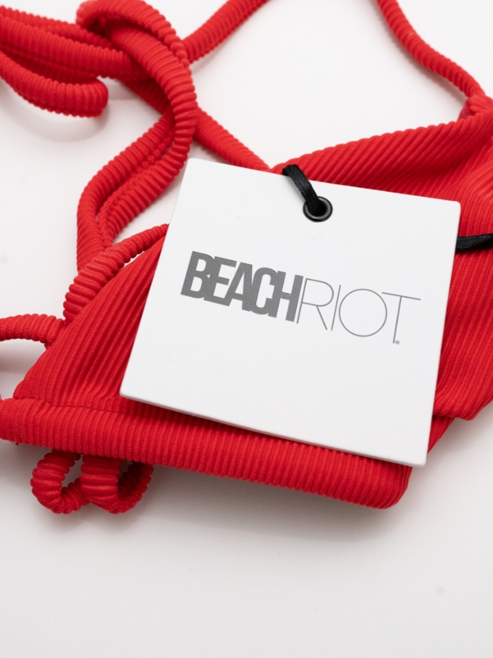 Beach Riot - Winona Soleil Ribbed Triangle Bikini Top - Picture 5 of 7